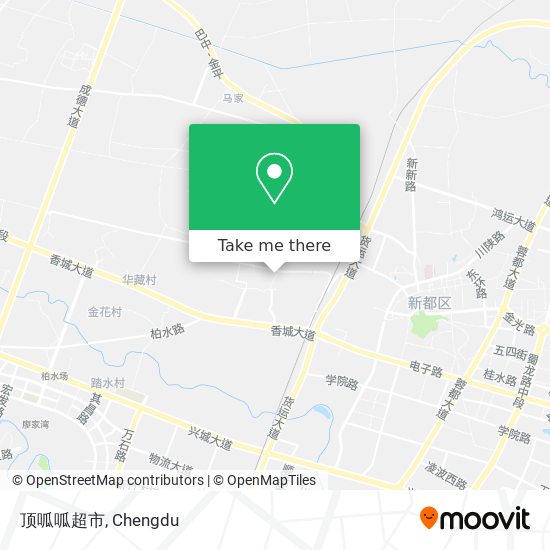顶呱呱超市 map