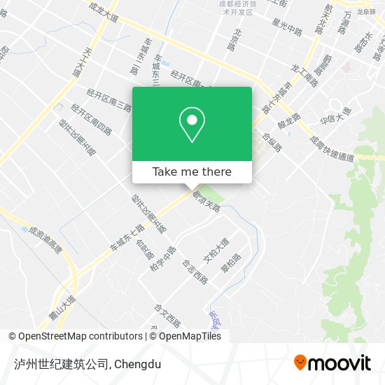 泸州世纪建筑公司 map
