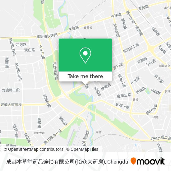 成都本草堂药品连锁有限公司(怡众大药房) map