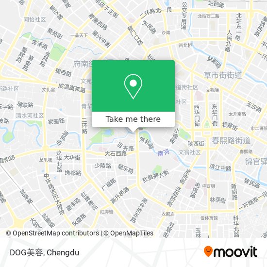 DOG美容 map
