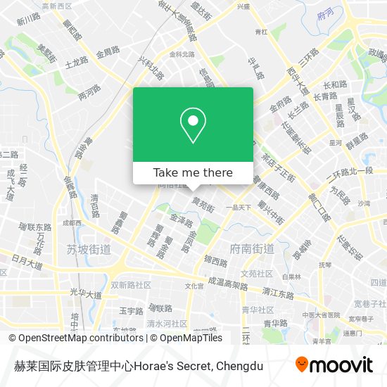 赫莱国际皮肤管理中心Horae's Secret map