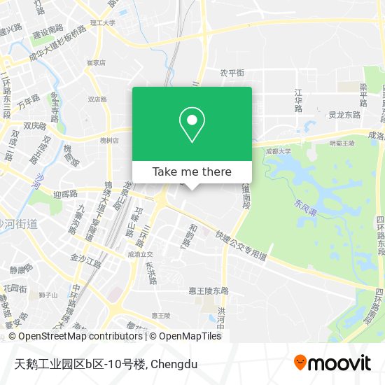 天鹅工业园区b区-10号楼 map