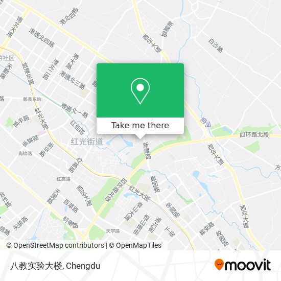 八教实验大楼 map