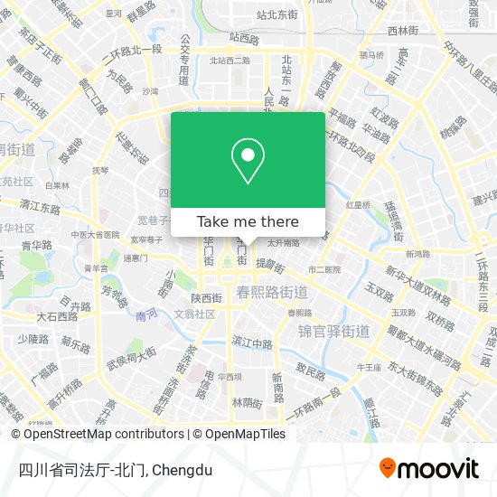 四川省司法厅-北门 map