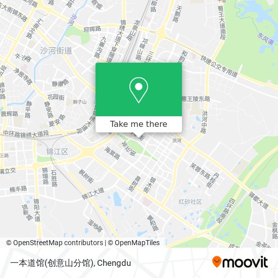 一本道馆(创意山分馆) map