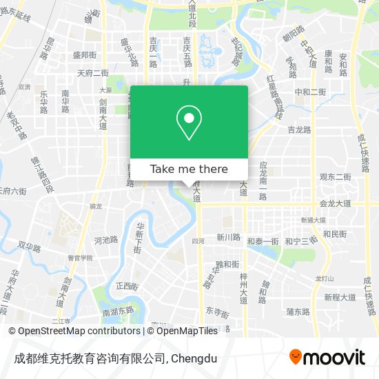 成都维克托教育咨询有限公司 map