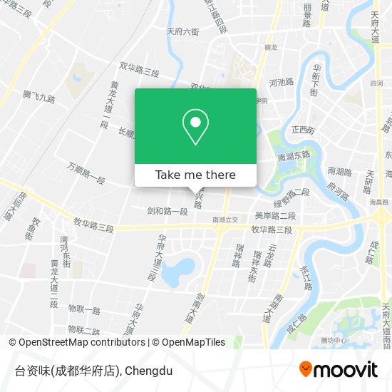 台资味(成都华府店) map