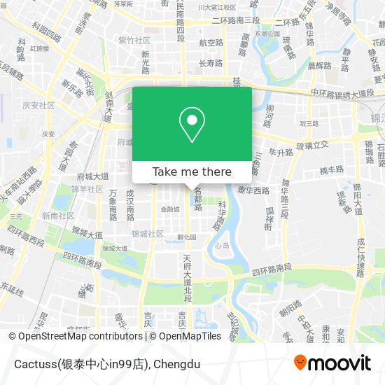 Cactuss(银泰中心in99店) map