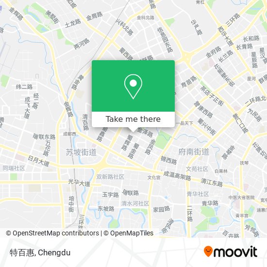 特百惠 map