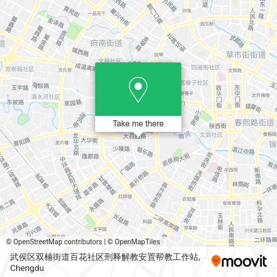 武侯区双楠街道百花社区刑释解教安置帮教工作站 map