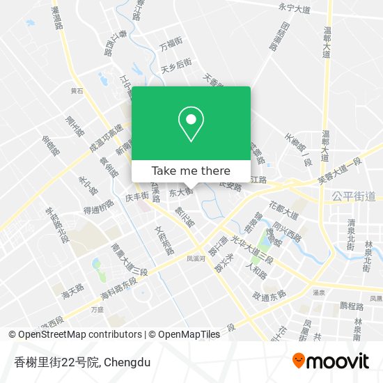 香榭里街22号院 map