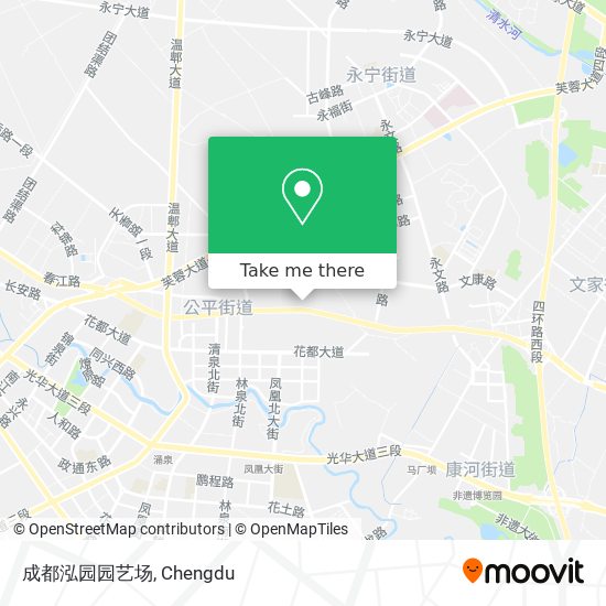 成都泓园园艺场 map