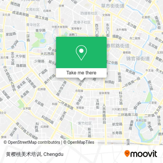 黄樱桃美术培训 map