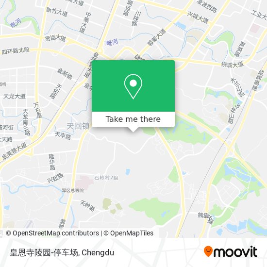皇恩寺陵园-停车场 map