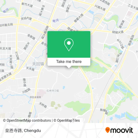 皇恩寺路 map