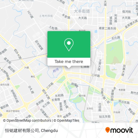 恒铭建材有限公司 map