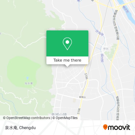 泉水庵 map