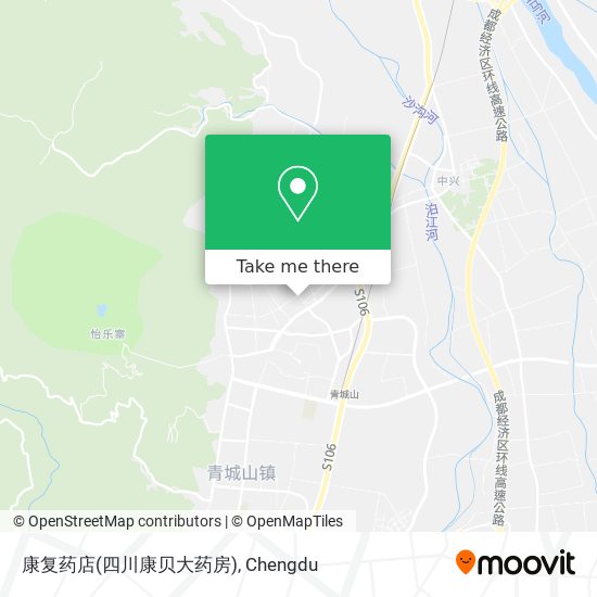 康复药店(四川康贝大药房) map