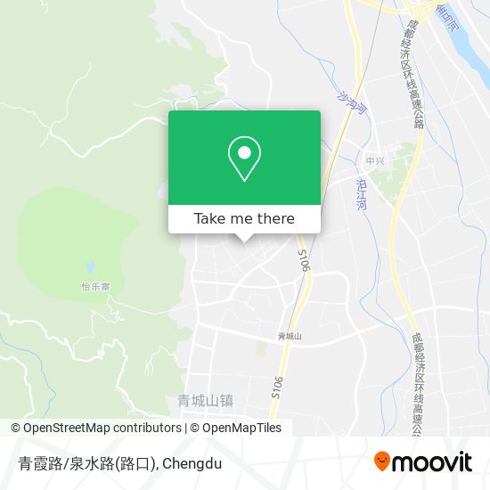 青霞路/泉水路(路口) map