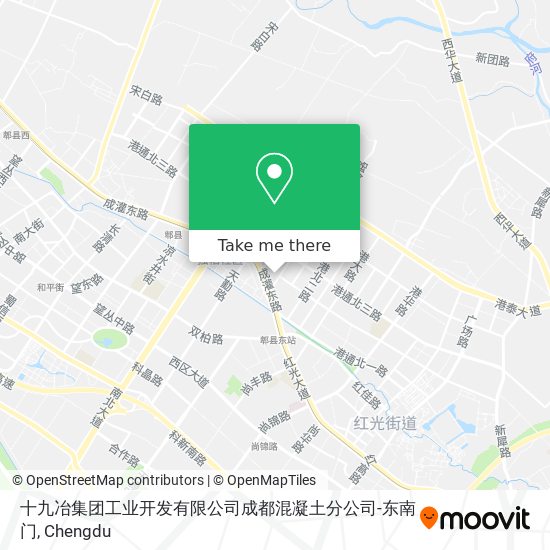 十九冶集团工业开发有限公司成都混凝土分公司-东南门 map
