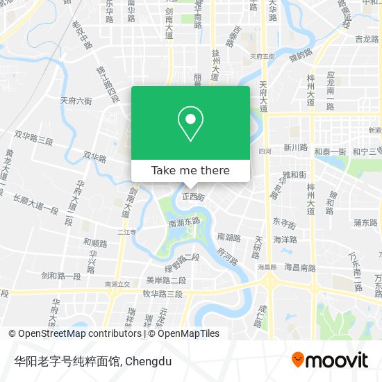 华阳老字号纯粹面馆 map