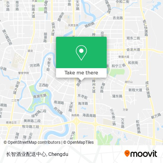 长智酒业配送中心 map
