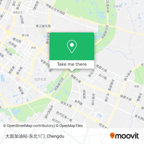 大面加油站-东北1门 map