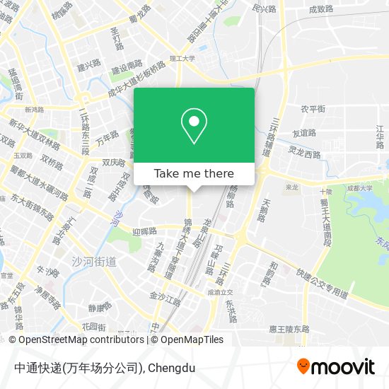 中通快递(万年场分公司) map