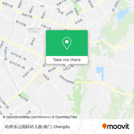 幼师东山国际幼儿园-南门 map