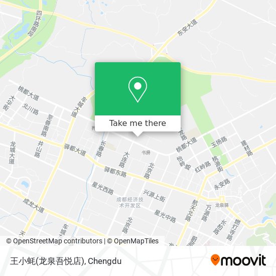 王小蚝(龙泉吾悦店) map