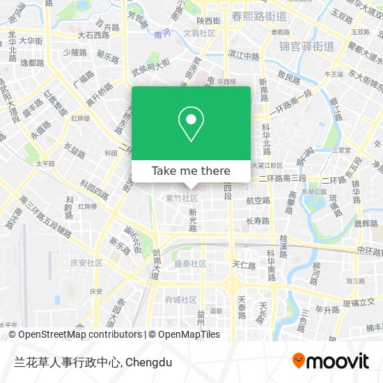 兰花草人事行政中心 map