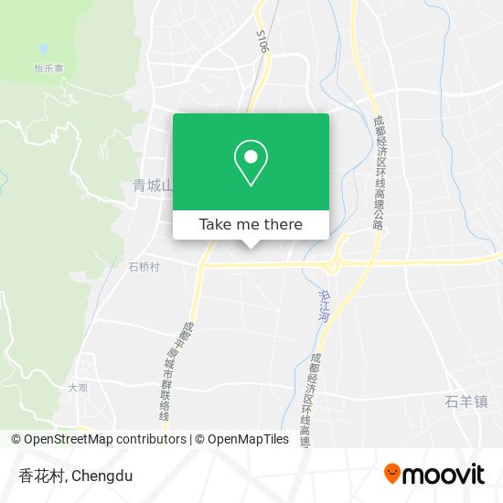香花村 map