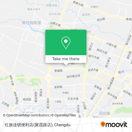 红旗连锁便利店(聚霞路店) map