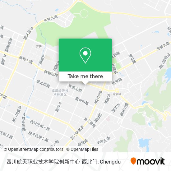 四川航天职业技术学院创新中心-西北门 map