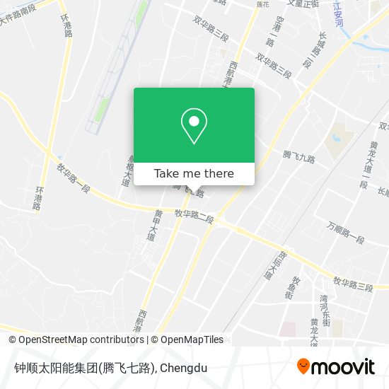 钟顺太阳能集团(腾飞七路) map
