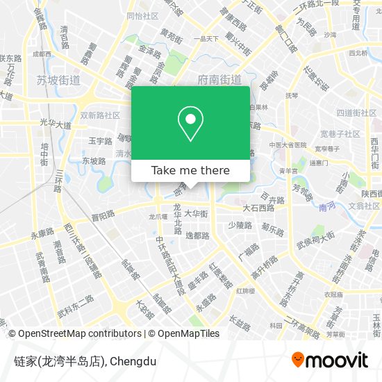 链家(龙湾半岛店) map