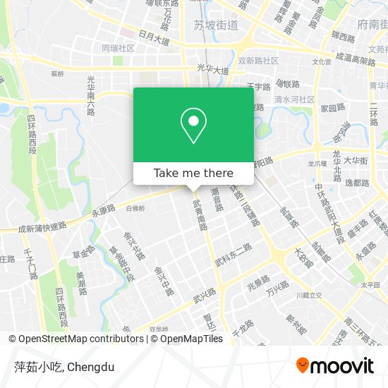 萍茹小吃 map