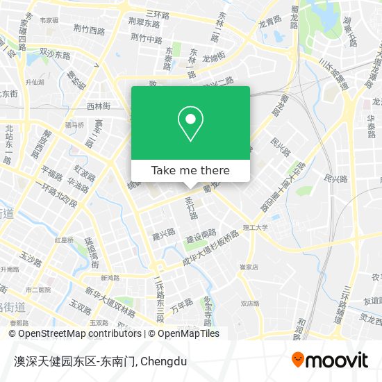 澳深天健园东区-东南门 map