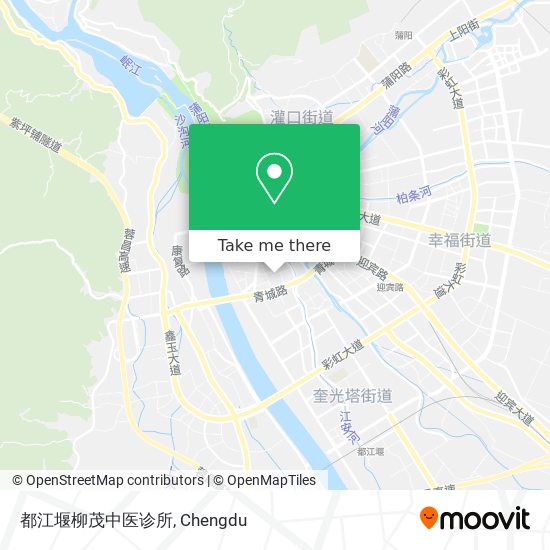 都江堰柳茂中医诊所 map