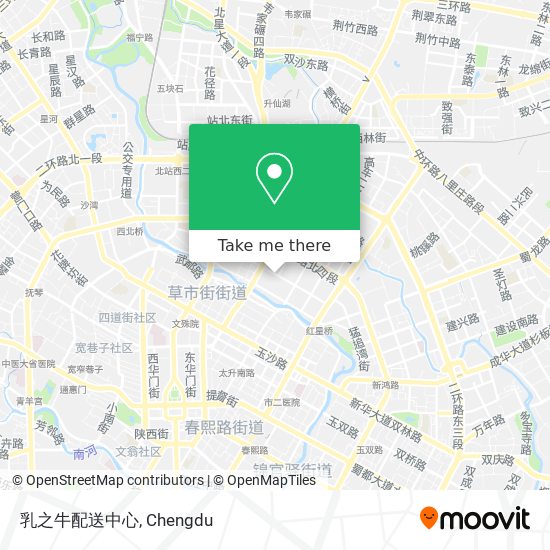 乳之牛配送中心 map
