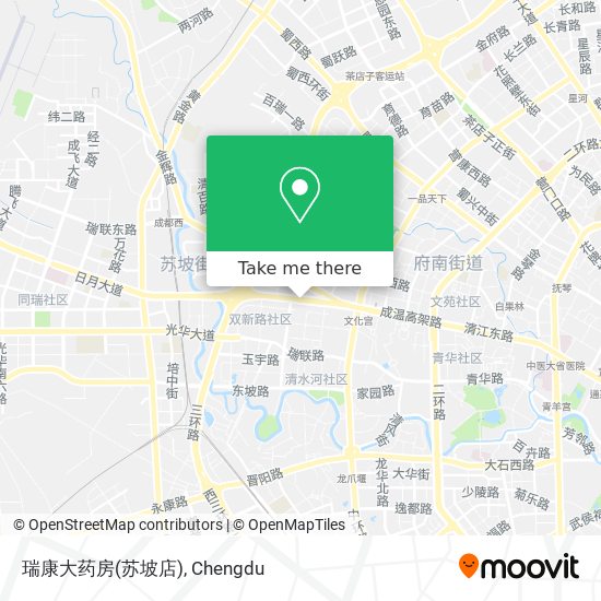 瑞康大药房(苏坡店) map