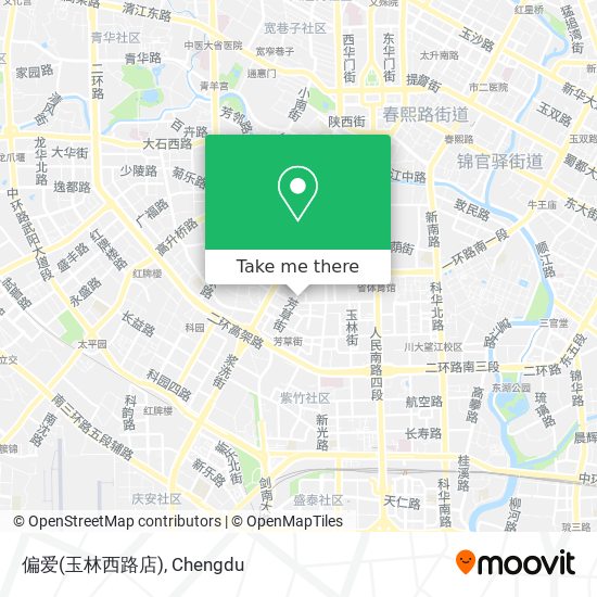 偏爱(玉林西路店) map