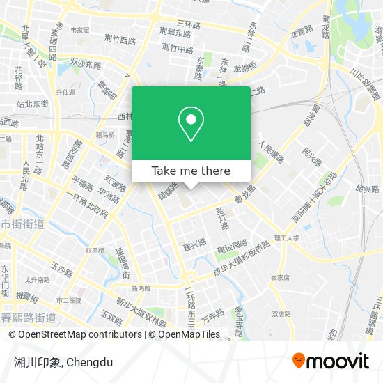 湘川印象 map
