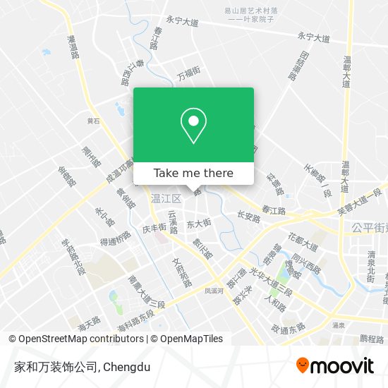 家和万装饰公司 map