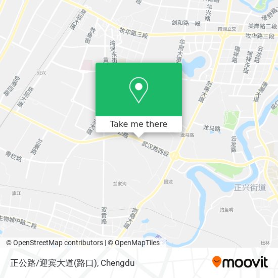 正公路/迎宾大道(路口) map
