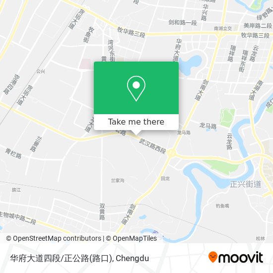 华府大道四段/正公路(路口) map