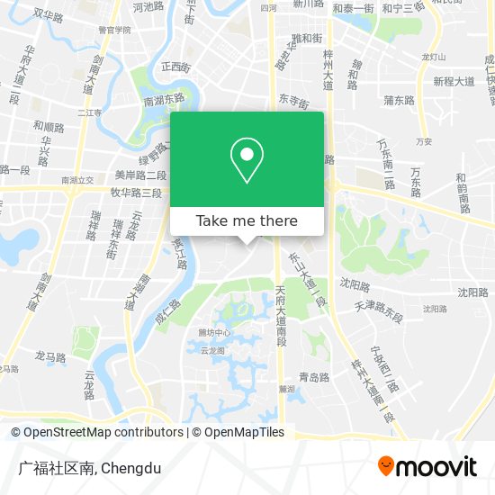 广福社区南 map