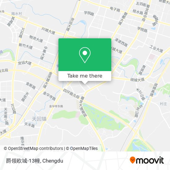 爵领欧城-13幢 map