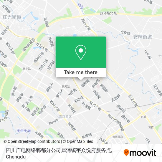 四川广电网络郫都分公司犀浦镇宇众悦府服务点 map