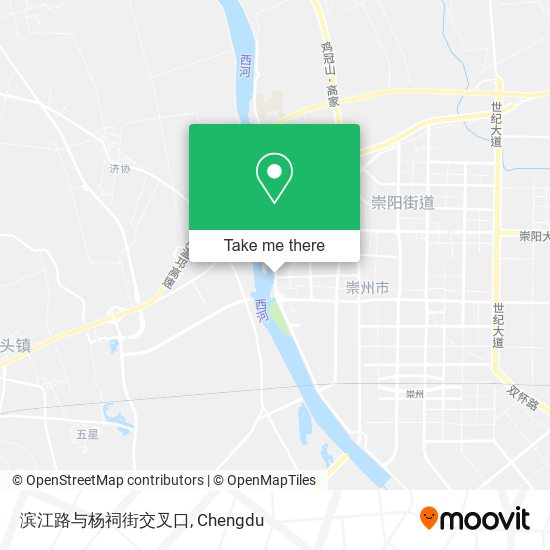滨江路与杨祠街交叉口 map